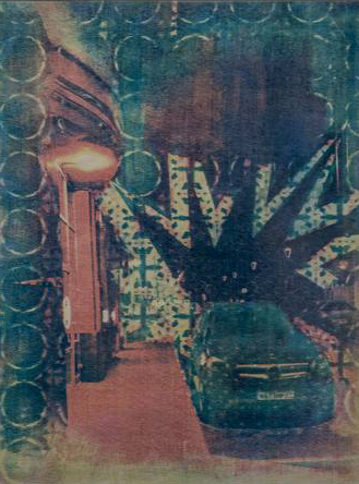 «Помехи». Цветная гумбихроматная печать. © Лайм Воробьев