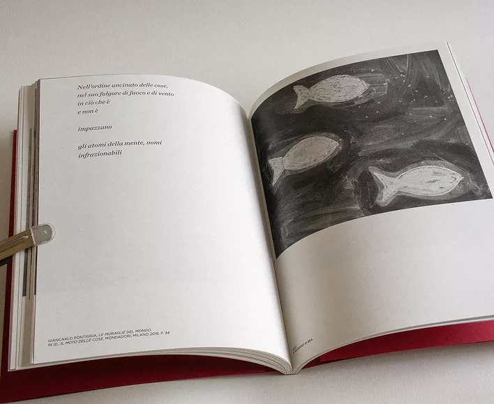 Разворот книги Чезаре Ди Кола «La prima foglia». Фото предоставлено автором