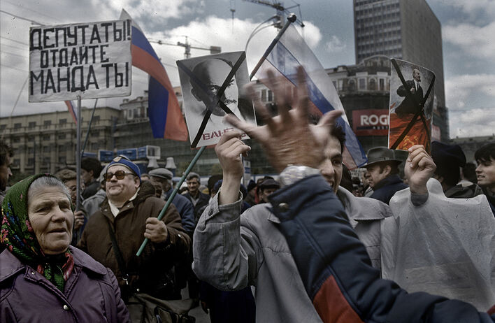 Из серии «Кровавый октябрь 1993». © Владимир Вяткин, РИА Новости