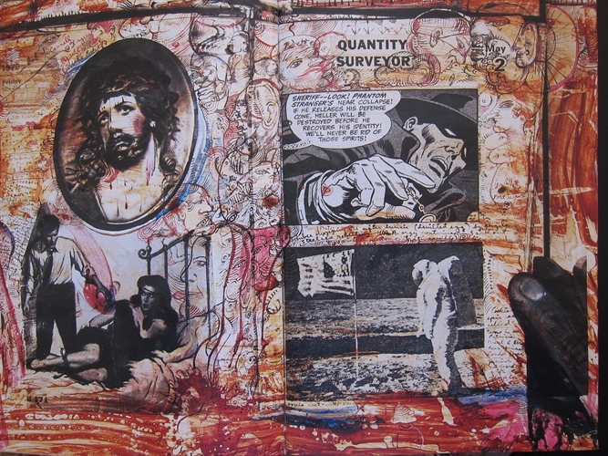 Peter Beard, Quantity Surveyor, Diary Page, May 2 (1970). Courtesy of Artnet Auctions.