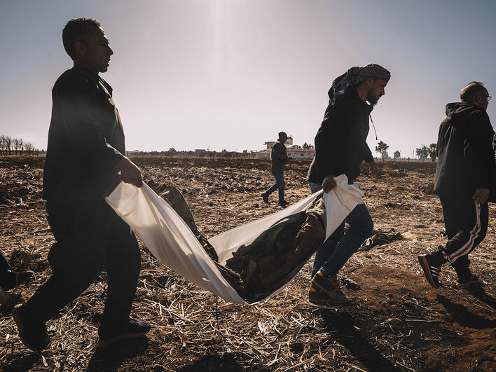 The shadows already have names. Syria. © Samuel Nacar