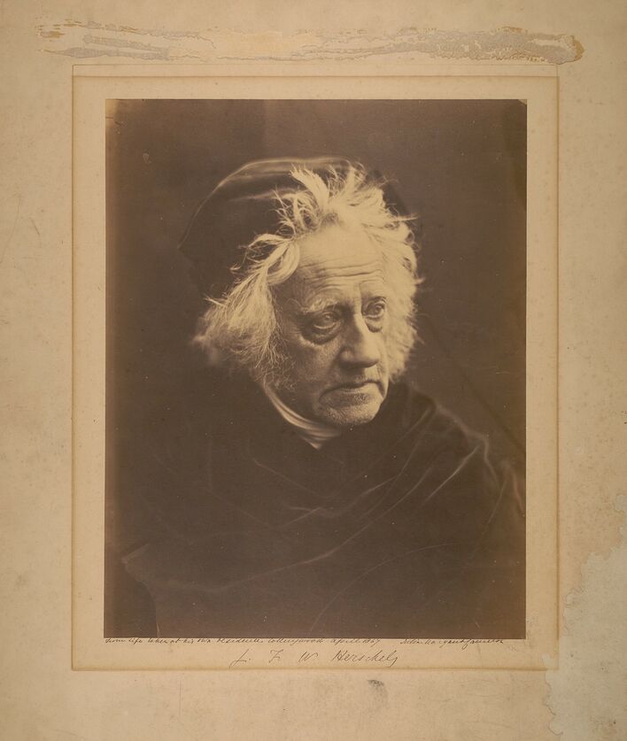 Джулия Камерон. Портрет Джона Фредерика Уильяма Гершеля. 1867. Лондон