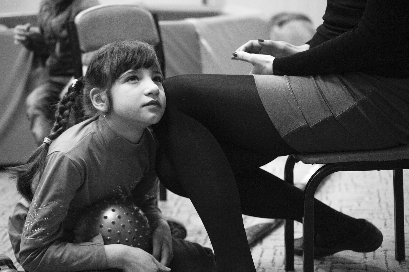 Arik Shraga. Eastern Ukraine. Kharkov. Day care center for children with disabilities